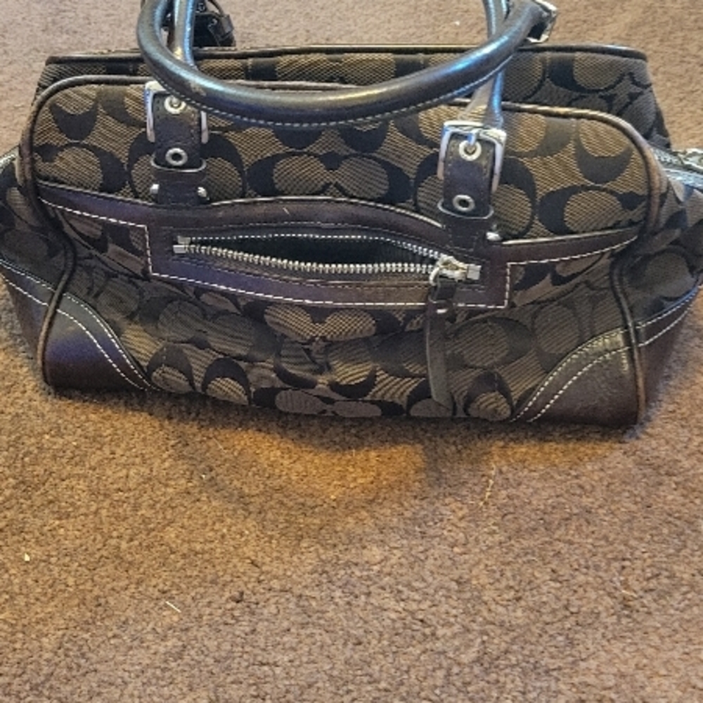 Coach Brown Satchel - Picture 2 of 4